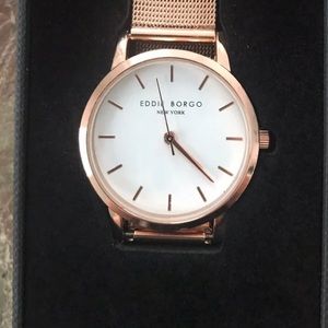 Eddie borgo rose gold watch